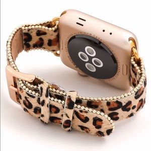 Leopard Print Iwatch Band